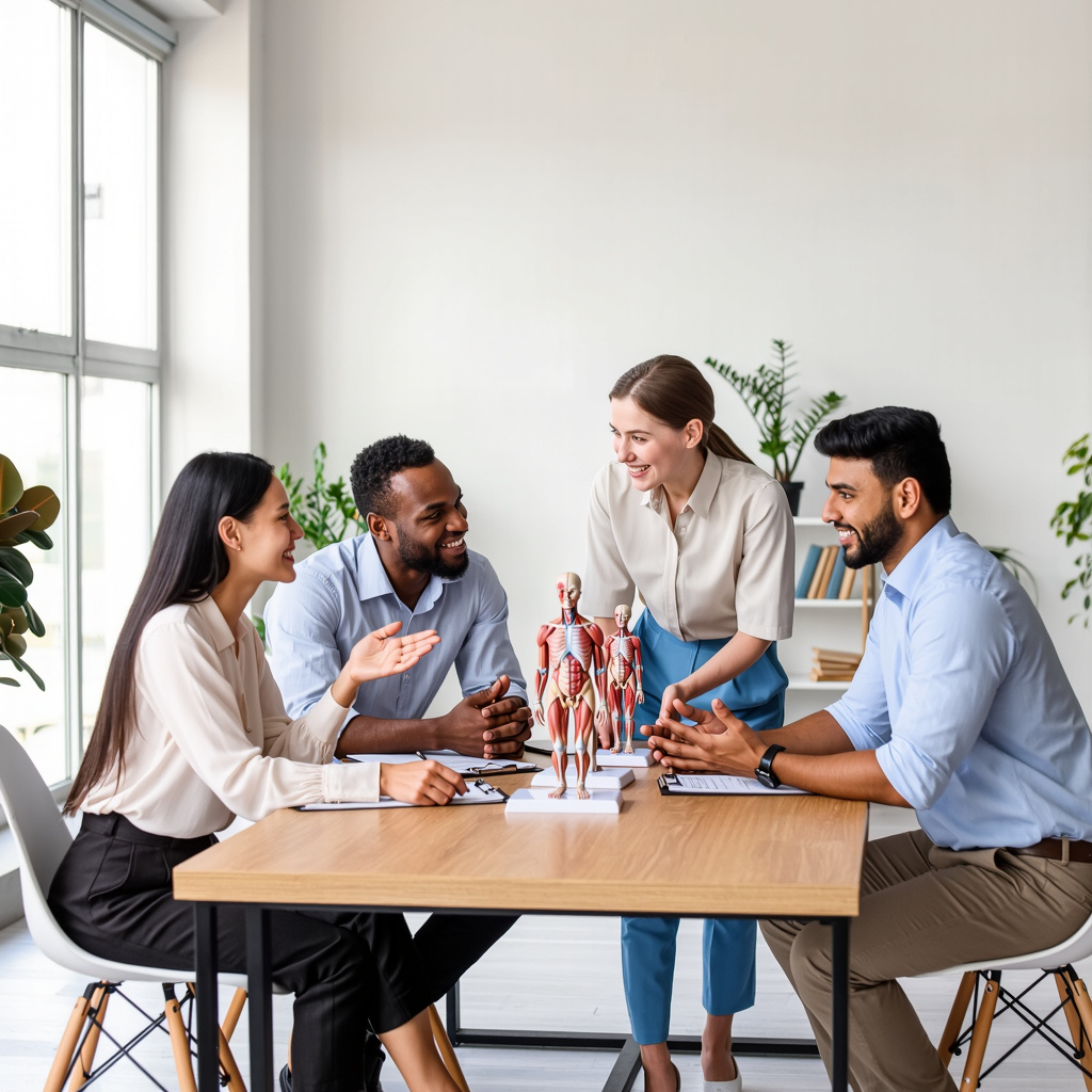 Echipa de wellness pentru articulații